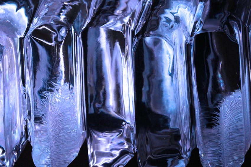 氷の柱